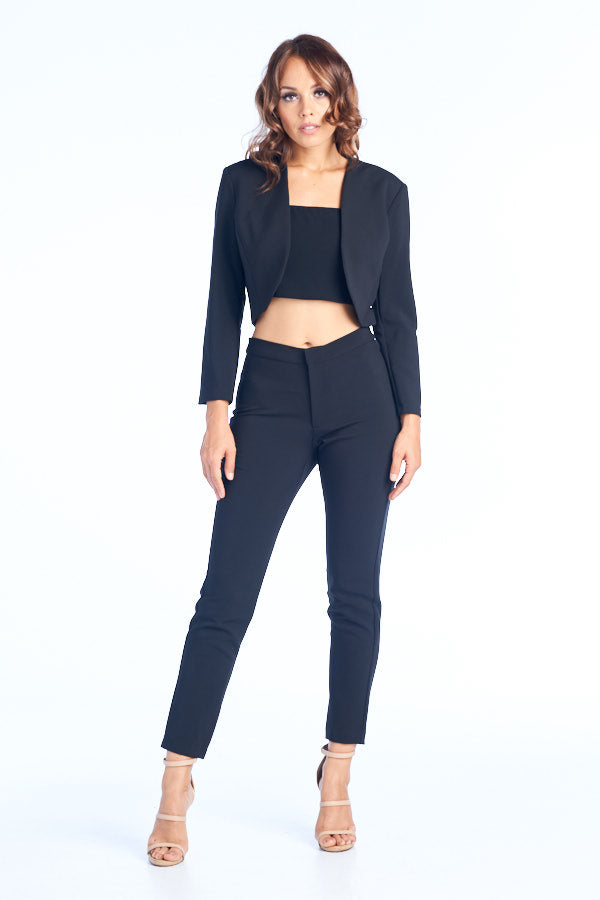 Uptown girl cropped bolero jacket