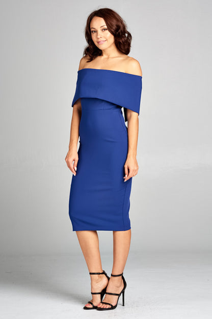 Strapless cocktail perfection back zipper detail midi dress