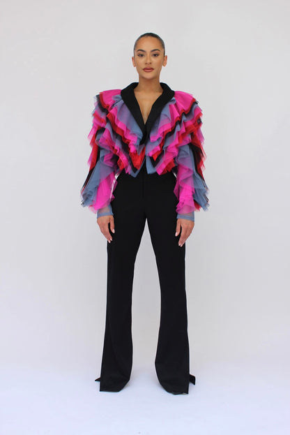 Tulle bolero It girl jacket