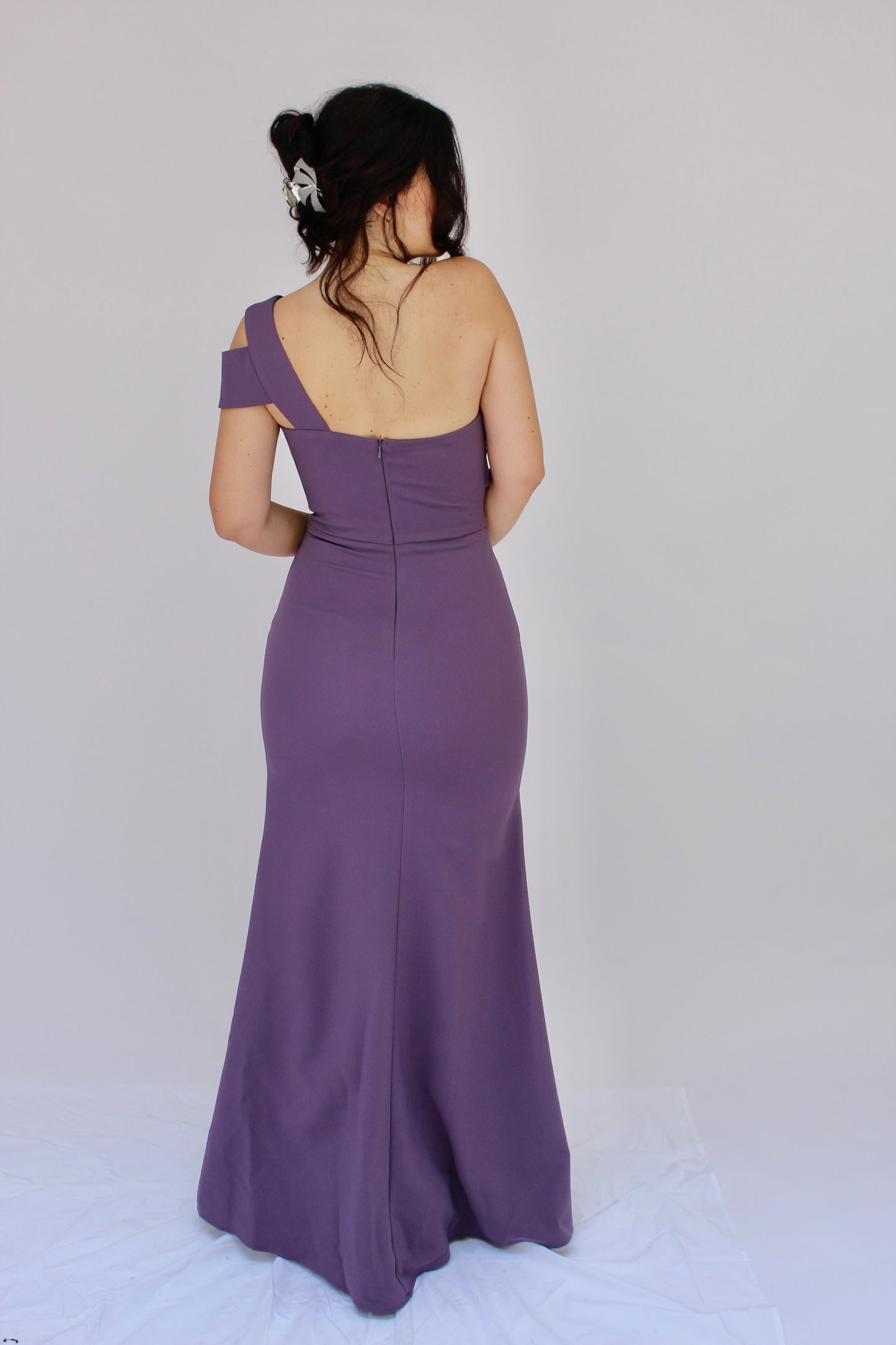 Event ready one shoulder long gown