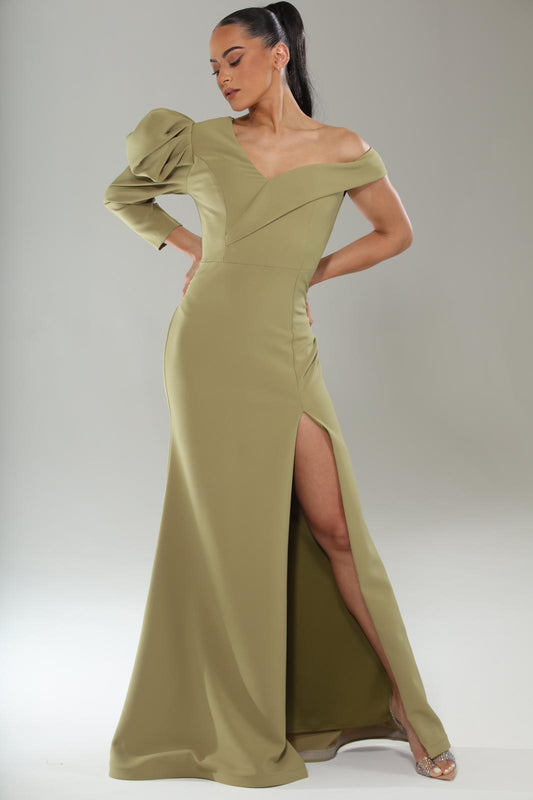 Avant Miranda one shoulder gown