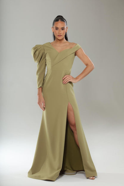 Avant Miranda one shoulder gown