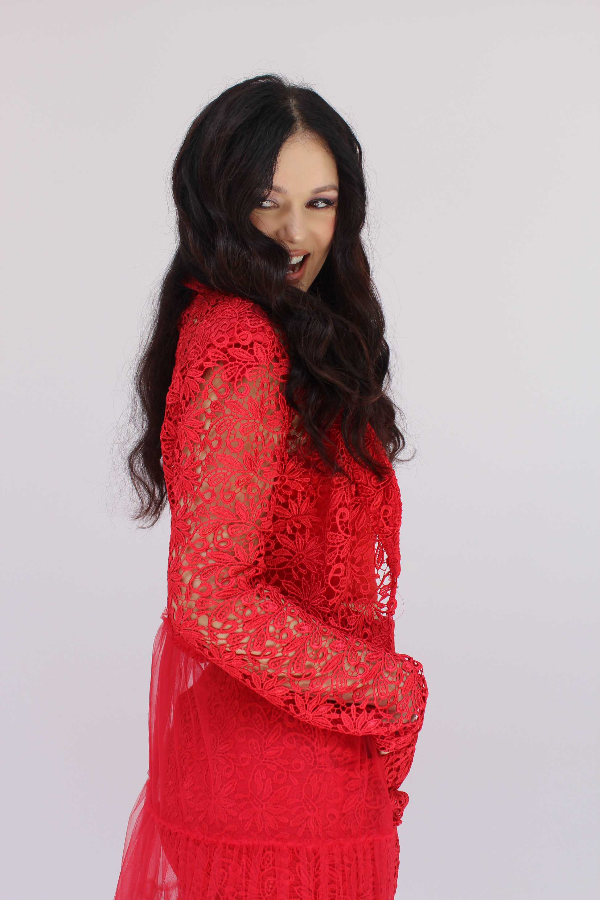 short lace jackets for dresses Stretch Lace Short Jacket Dress
