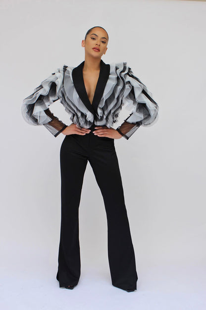 Tulle bolero It girl jacket