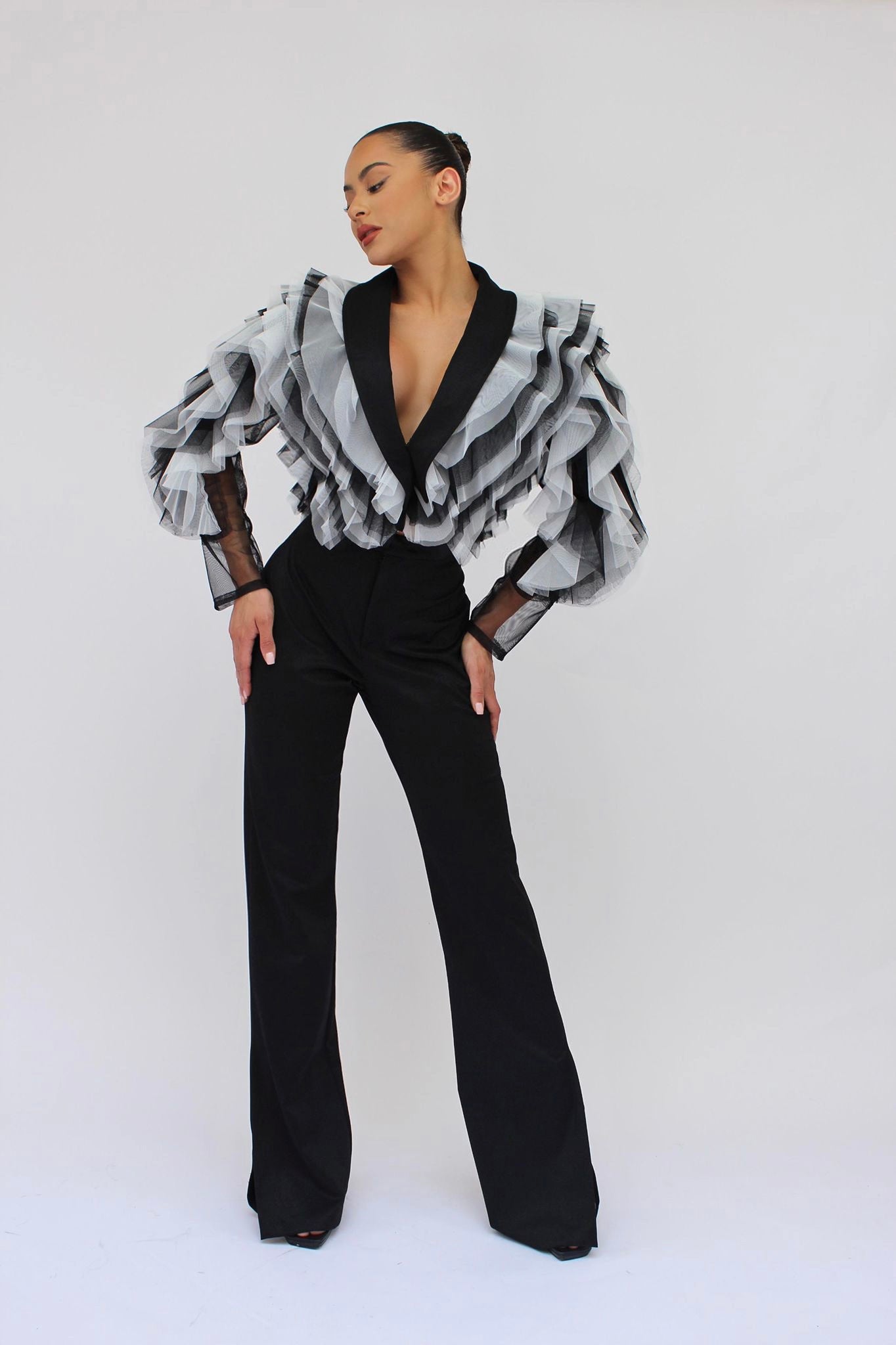 Tulle bolero It girl jacket